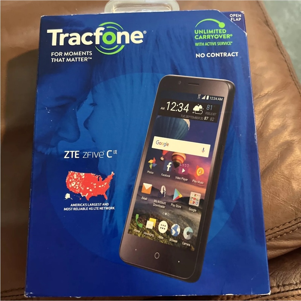 Black Smartphone Entry-Level Cell Phone - Picture 7 of 11